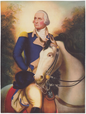 George Washington vintage print